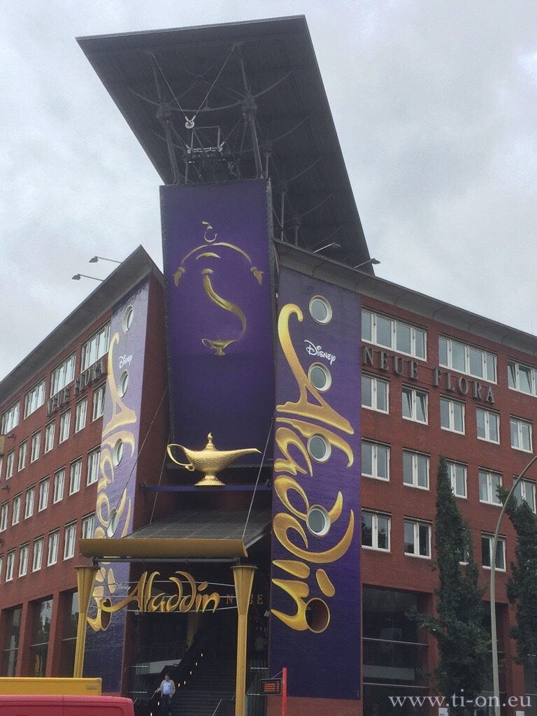 Aladdin - Das Musical im Stage Theater Neue Flora in Hamburg