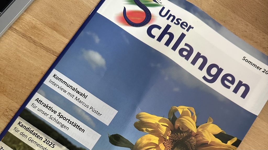 Interview ohne Reibung: Was im CDU-Magazin „Unser Schlangen“ fehlt<span class="calc_read_time_shower_title_span">4 Min. Lesezeit (ca.)</span>