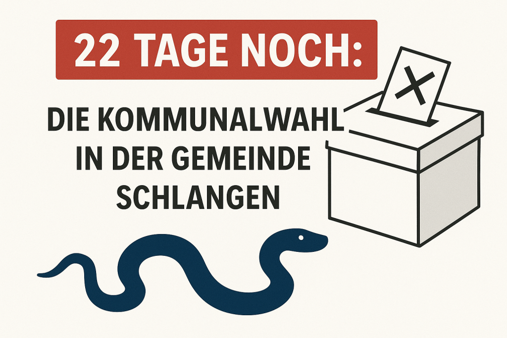 Noch 22 Tage: Die Kommunalwahl in der Gemeinde Schlangen<span class="calc_read_time_shower_title_span">4 Min. Lesezeit (ca.)</span>